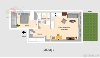 NA PREDAJ – 2-izbový byt 49 m2 v novostavbe RiverResort, Ban - 2