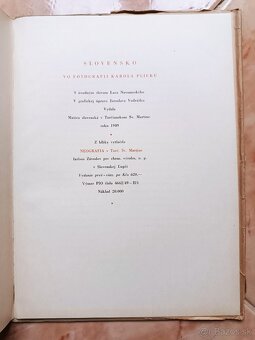 1. Vydanie 1949 Slovensko vo fotografii Karola Plicku - 2