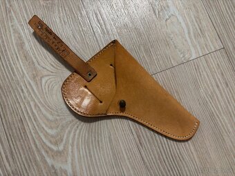 Kožené púzdro na pištoľ CZ 50/70 svetlé, ČSĽA / SNB (ZNB,VB) - 2