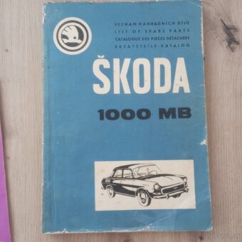 Retro knihy Škoda 1000 - 2