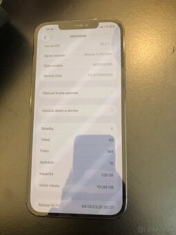 Iphone 12 pro max modry - 2