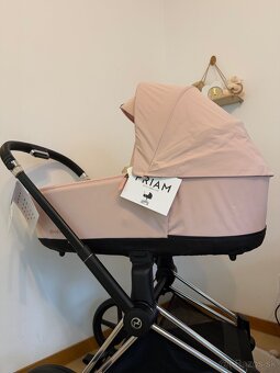 Cybex priam 4.0 peach pink nový - 2
