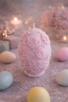 Sojova sviecka- vajicko - 2