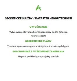 Geodet GEO365.SK - Geodetické služby Prešov a okolie - 2