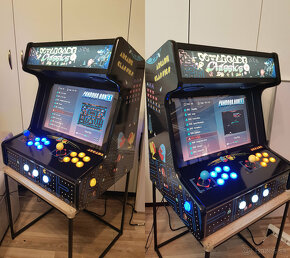 Arcade hrací automat, Grafika Pac-man, Galaga + VIDEO - 2