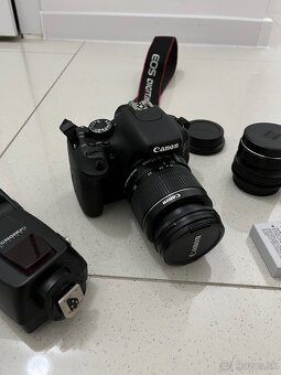 Canon EOS 600D + objektívy a príslušenstvo - 2