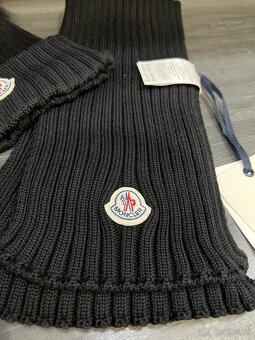 Moncler čiapka a šál čierny - 2