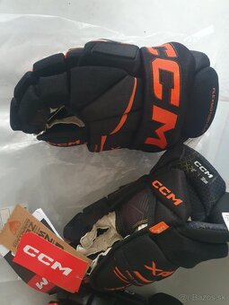 Super rukavice 12" Black/orange a black/red CCM- NOVÉÉ - 2