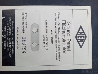 Reproduktor na stenu HER Sp40 - 2