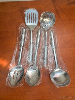 Nerezová sada kuchynského náradia (5 kusov) - 2