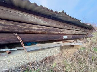 Drevené stĺpy akcia 20€/ks - 2