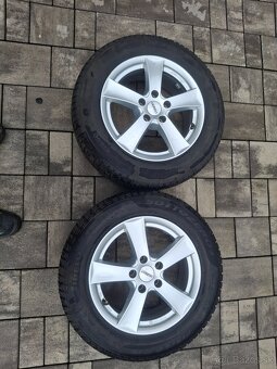 Predám disky s pneumatikami 215/60 R16 - 2