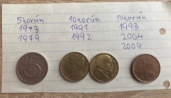 Kčs rôzne ročníka - 2