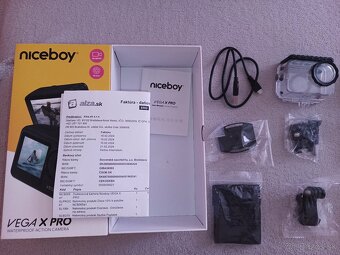 Niceboy VEGA X PRO so zárukou + 64gb kingston sd karta - 2