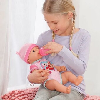Babika BABY born Emma + postielka s kolotocom - 2