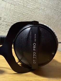 Beyerdymamic DT 770 PRO 250 ohm plus zosilnovac - 2