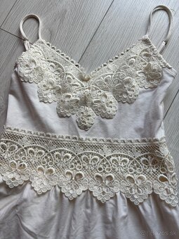 Čipkovane letné minišaty XS Topshop - 2