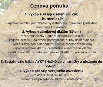 Hľadáme partiu na výkopové práce - celé SR - písať mail - 2