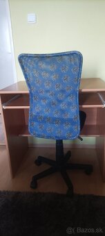 Písací stôl a otáčacia kancelárska stolicka - 2