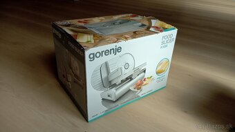 Elektrický krájač Gorenje, úplne nový - 2