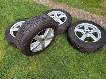 17" ALU 5x112 VW Tiguan a iné + 215/65 r17 7mm TOP - 2