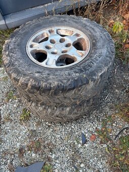 Disky+pneu mitsubishi pajero r16 - 2