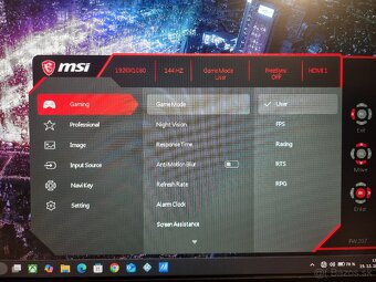 Msi 27" 144hz. - 2