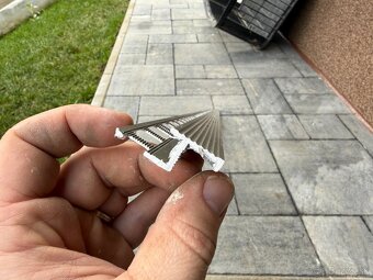 Hliníková schodová lišta - champagne, 99,5cm - 2