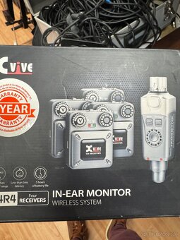XVIVE In Ear / Shure sluchadla - 2