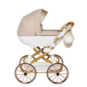 Detský retro kočík pre bábiky - 2