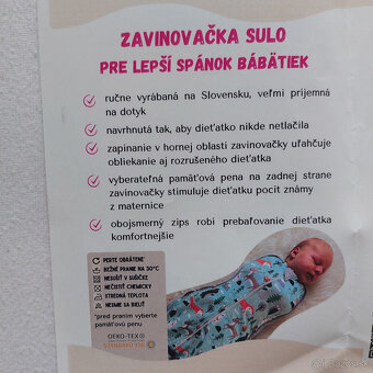 Letná zavinovačka pre bábätko - 2