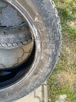 Zimné pneumatiky 215/60 r16 (2ks) - 2