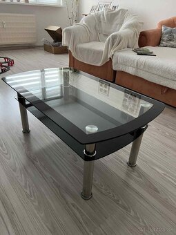 Sklenený konferenčný stolík - 2