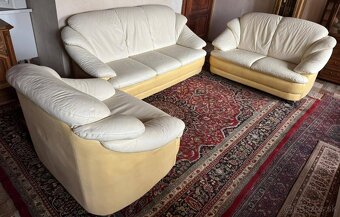 Kožená sedací souprava 3+2+1,5840 - 2