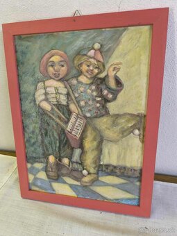 Olejomaľba na platne - 2