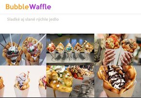 bubble waffle výrobní na oslavy či podnikanie - 2