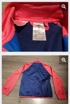 Adidas športová mikina so zipsom veľ. 128 - 2
