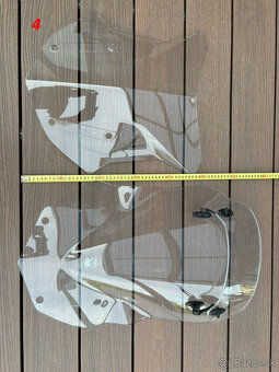 Turistické plexi ZTechnik s deflektorom BMW GS 1200/1250 - 2