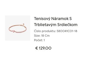 Pandora Tenisový náramok - 2
