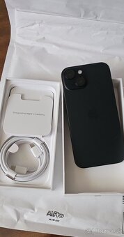 Predám úplne nový Iphone 15 black128gb - 2