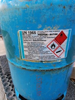 Propán-butánová fľaša 10kg - 2