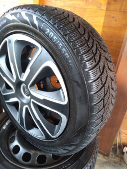 Predám zimné pneumatiky 205/55 R16 - 2