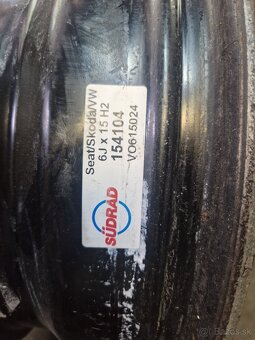 5x112R15 PLECHOVÉ DISKY - 2
