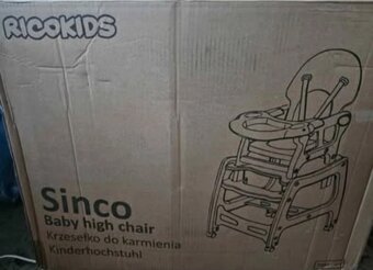 Detská jedálenská stolička Ricokids 5v1 - 2