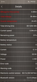 Predam celoodpruzenu kolobežku I9max - 2