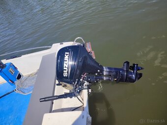 Predám motorový čln, s mot. Suzuki 15/20 hp - 2