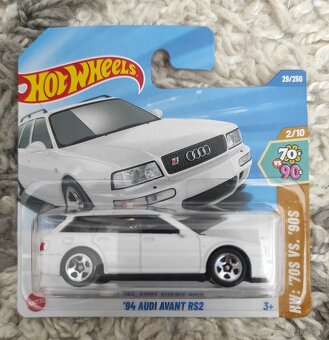 HOT WHEELS - '94 Audi Avant RS2 Biela - Predám/Vymením - 2