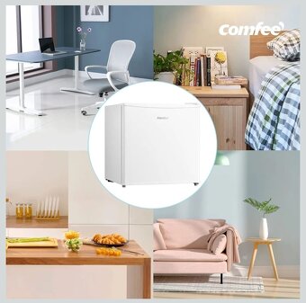 Comfee RCD50WH1 (E) – kompaktná mini chladnička, nová, -30% - 2