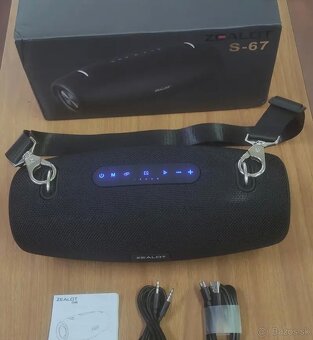 Zealot S 67 čiernej farby - bluetooth reproduktor - 2