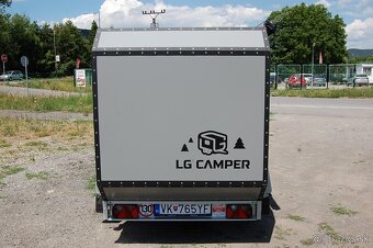 Minikaravan + plachtový altán - 2